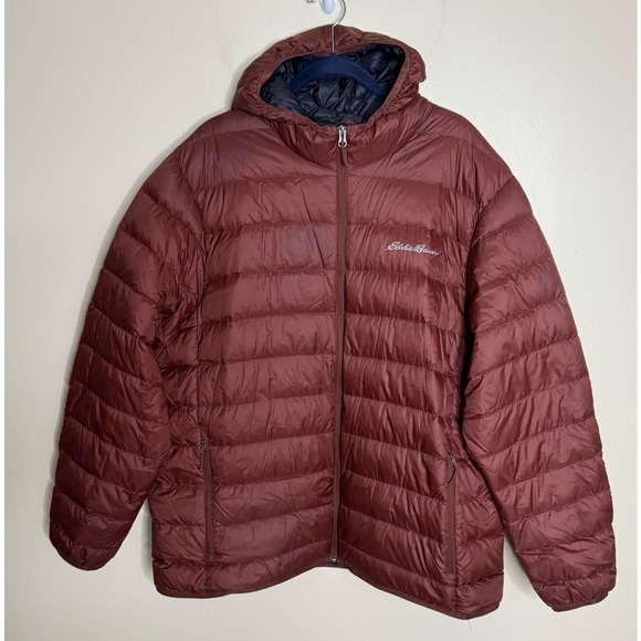 Eddie Bauer Women's Quilted Down Zip Up Jacket size 2XL - Picture 1 of 8